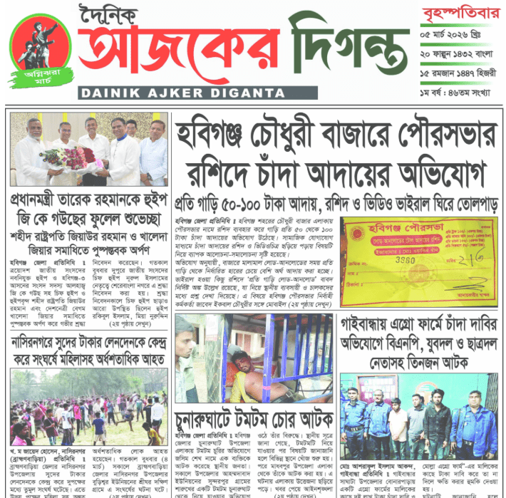 Epaper dainikajkerdiganta Premium Wordpress Templet