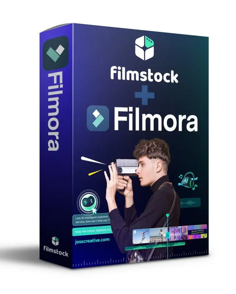Wondershare FilmStock + Filmora Subscription